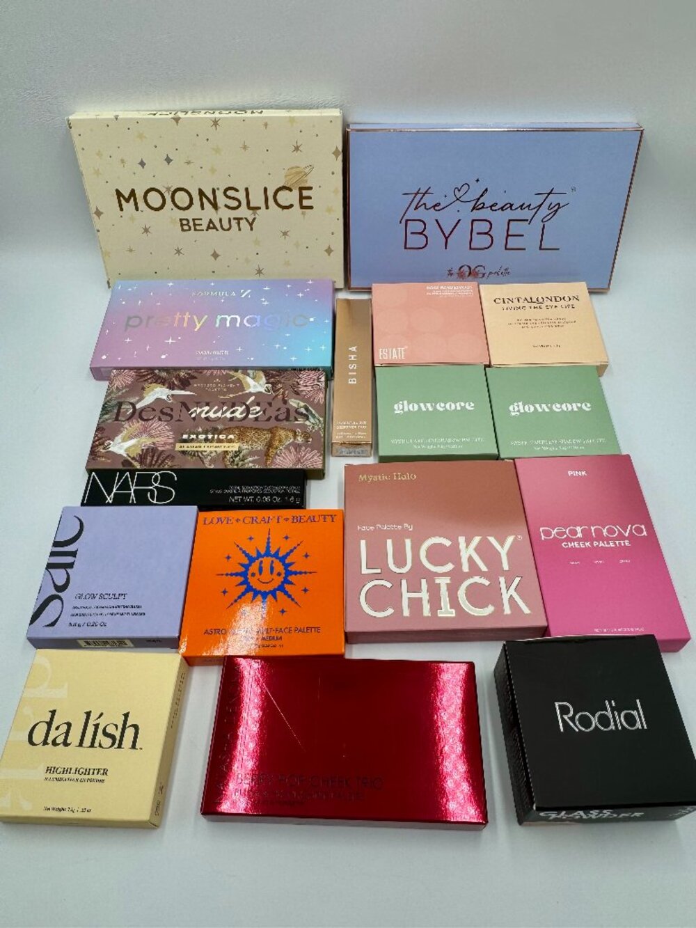 55 Pieces Mixed Brand Names Makeup Bundle Full Sizes New